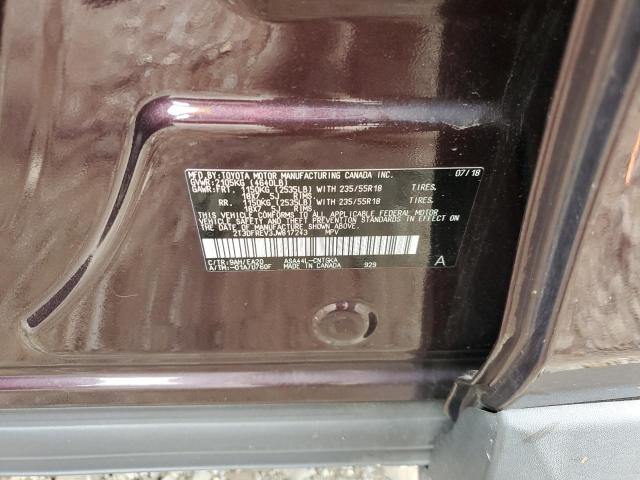 2018 TOYOTA RAV4 LIMITED 2T3DFREV3JW817243