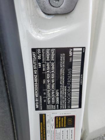 2020 MERCEDES-BENZ GLC 300 W1N0G8DB4LF826365