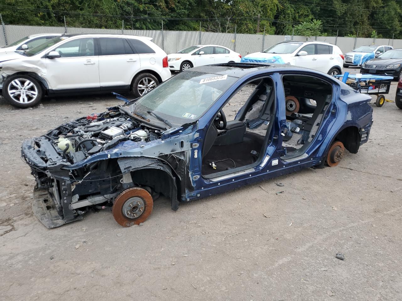 INFINITI Q50 RED SPORT 400