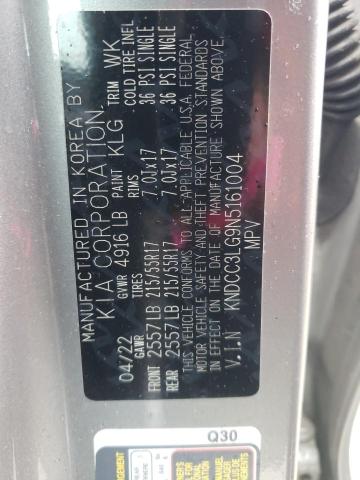 2022 KIA NIRO S KNDCC3LG9N5161004