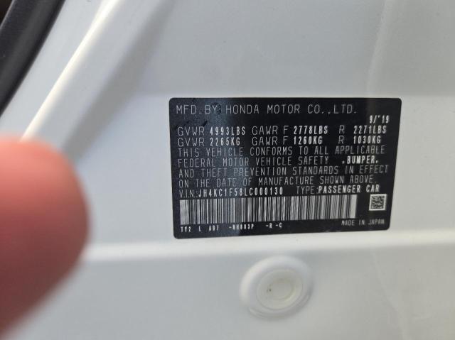 2020 ACURA RLX TECHNOLOGY JH4KC1F58LC000130