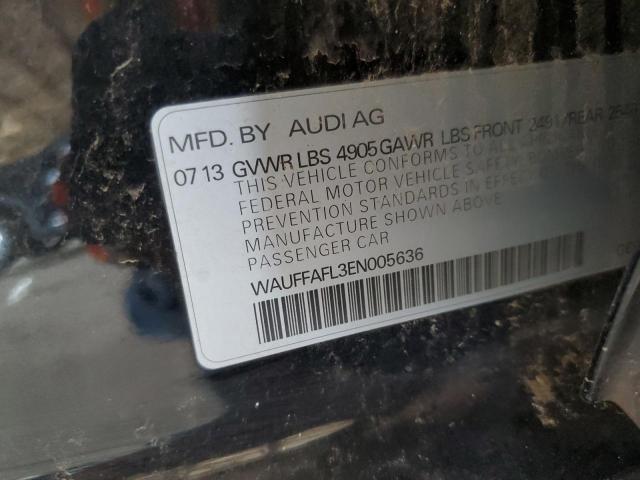 2014 AUDI A4 PREMIUM - WAUFFAFL3EN005636