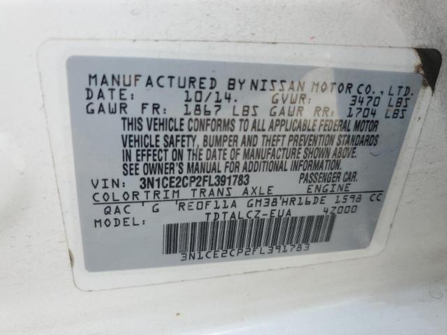 2015 NISSAN VERSA NOTE - 3N1CE2CP2FL391783