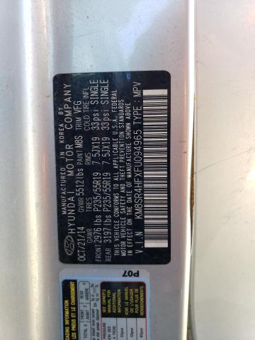 2015 HYUNDAI SANTA FE G KM8SR4HFXFU094965