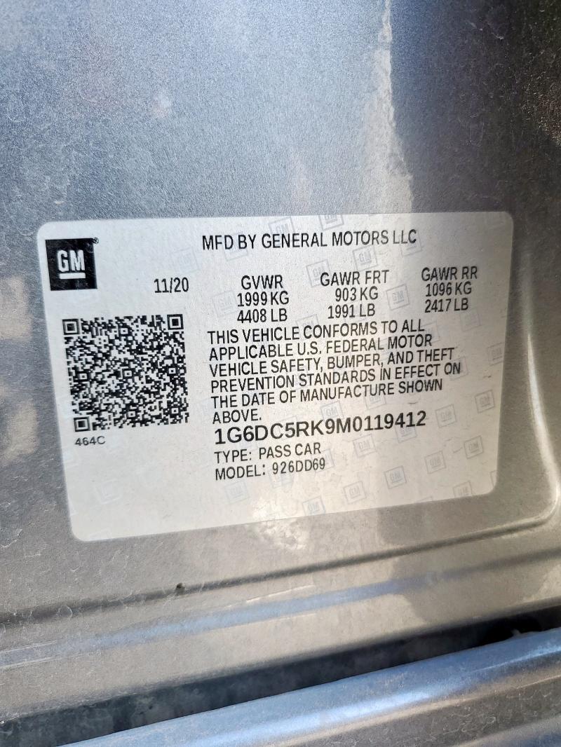 2021 CADILLAC CT4 SPORT #3291507920