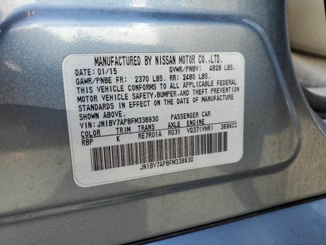 2015 INFINITI Q50 BASE JN1BV7AP8FM338930