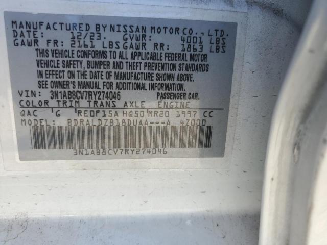 2024 NISSAN SENTRA SV #3269023048