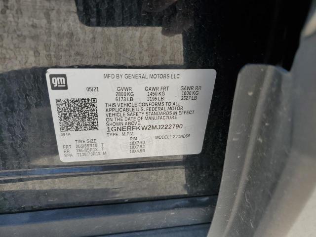 2021 CHEVROLET TRAVERSE LS 1GNERFKW2MJ222790