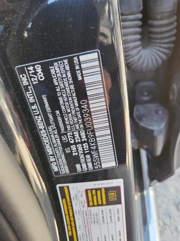 2015 MERCEDES-BENZ C 300 4MAT 55SWF4KB9FU039340