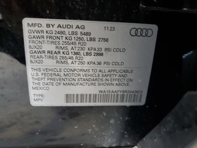 2024 AUDI Q5 PREMIUM - WA1EAAFY6R2043825
