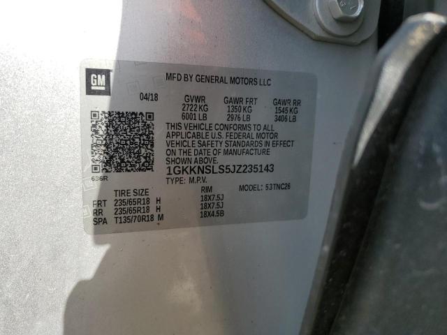 2018 GMC ACADIA SLE - 1GKKNSLS5JZ235143