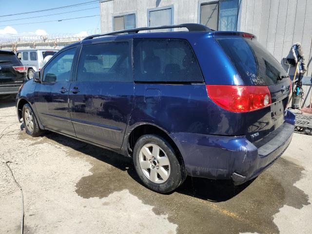 TOYOTA SIENNA CE 2007 blue sports v gas 5TDZK23C37S073518 photo #3