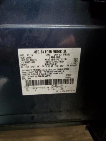 2018 LINCOLN MKX RESERV 2LMPJ8LRXJBL29907