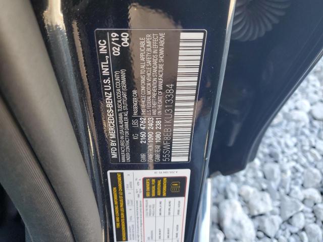 2019 MERCEDES-BENZ C 300 4MAT 55SWF8EB1KU313384