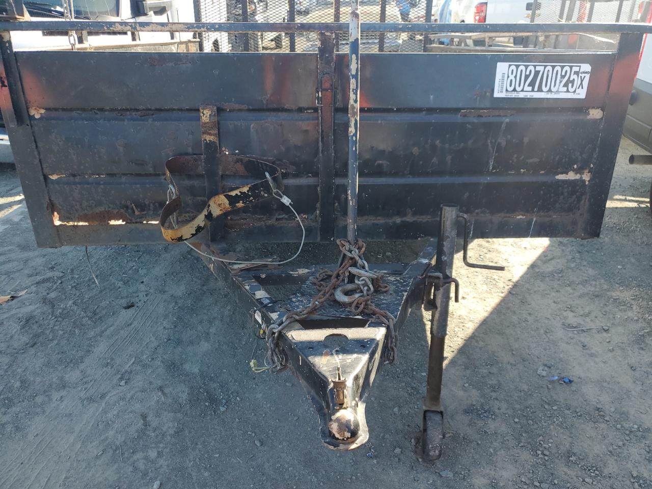 Lot #3276392657 2003 SDCU TRAILER