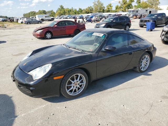PORSCHE 911 TARGA 2004 black  gas WP0BA29964S635141 photo #1