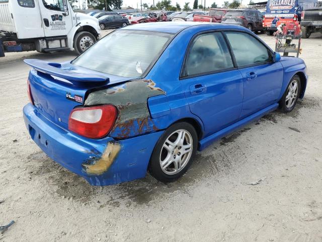 SUBARU IMPREZA WR 2002 blue  gas JF1GD29692G502902 photo #4
