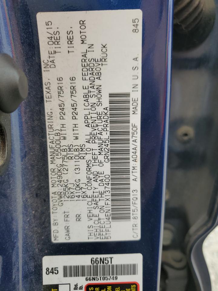 TOYOTA TACOMA DOUBLE CAB