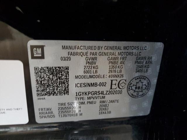 2020 CADILLAC XT6 SPORT 1GYKPGRS4LZ202030