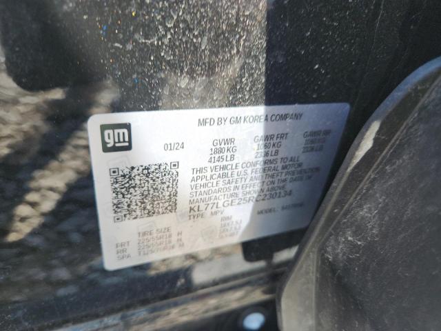 2024 CHEVROLET TRAX 1RS - KL77LGE25RC230134