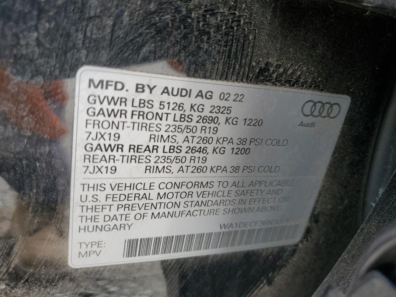 AUDI Q3 PREMIUM S LINE 45