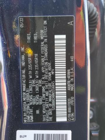 2022 TOYOTA HIGHLANDER 5TDBBRCH8NS556845