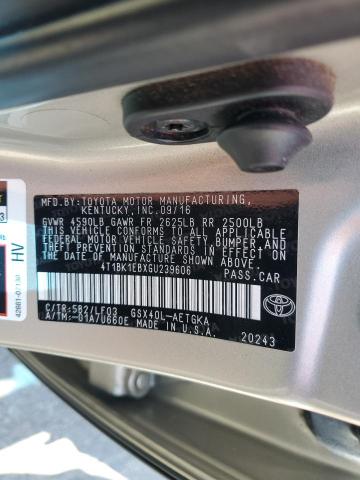 2016 TOYOTA AVALON XLE 4T1BK1EBXGU239606