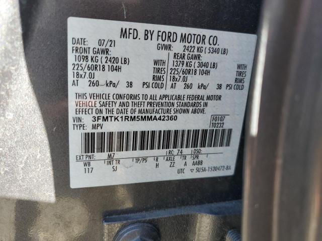 2021 FORD MUSTANG MA #3270815420