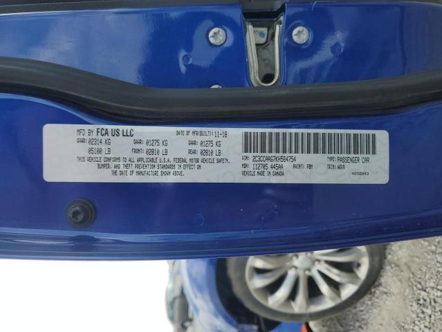 2019 CHRYSLER 300 TOURIN 2C3CCAAG7KH564754