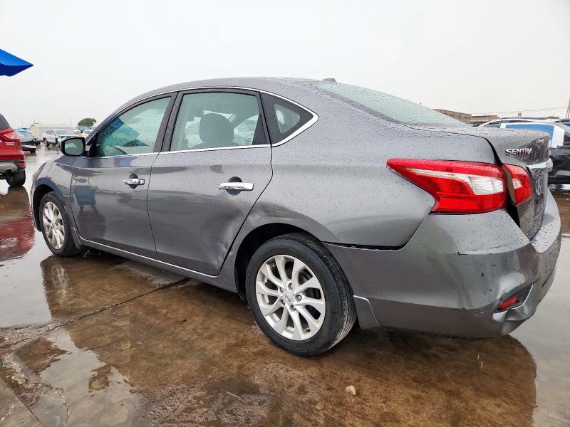 NISSAN SENTRA SV 2018 gray  gas 3N1AB7AP1JY257228 photo #3