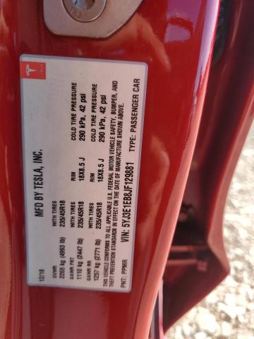 2018 TESLA MODEL 3 - 5YJ3E1EB8JF129881