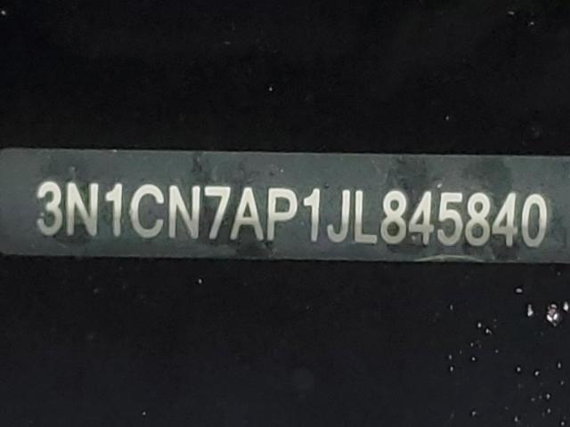 2018 NISSAN VERSA S - 3N1CN7AP1JL845840