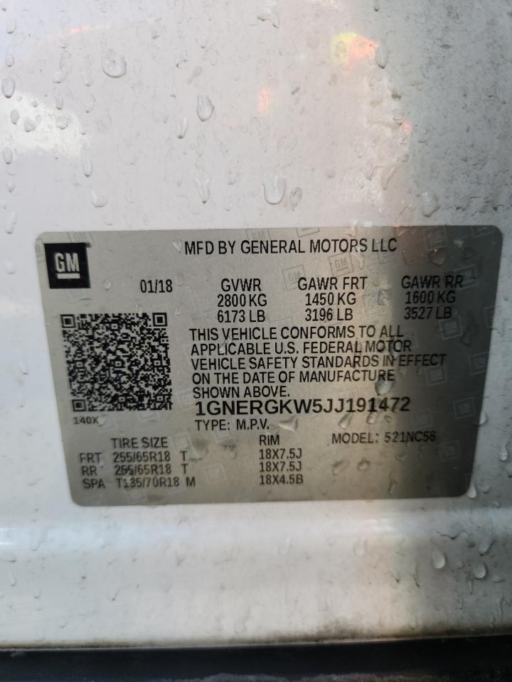 CHEVROLET TRAVERSE LT