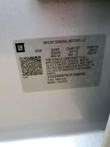 2018 CHEVROLET MALIBU LS - 1G1ZB5ST6JF196040