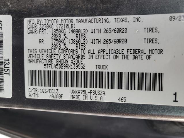 2024 TOYOTA TUNDRA CREWMAX SR 5TFLA5DB9RX139552