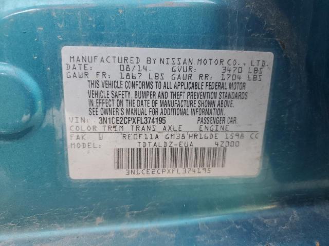 2015 NISSAN VERSA NOTE #3258848813