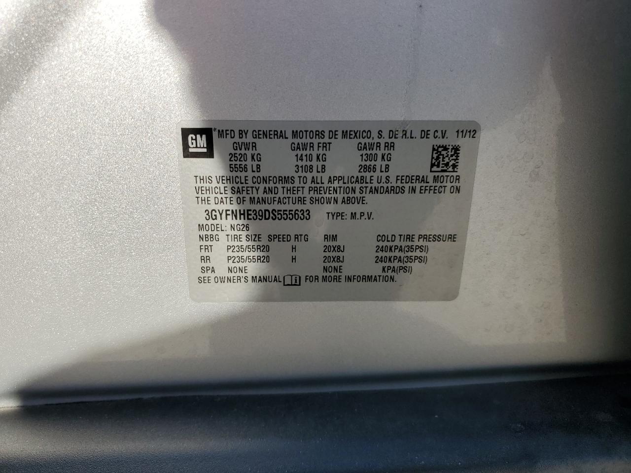 CADILLAC SRX PERFORMANCE COLLECTION