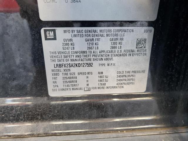 2019 BUICK ENVISION ESSENCE LRBFX2SA2KD127592