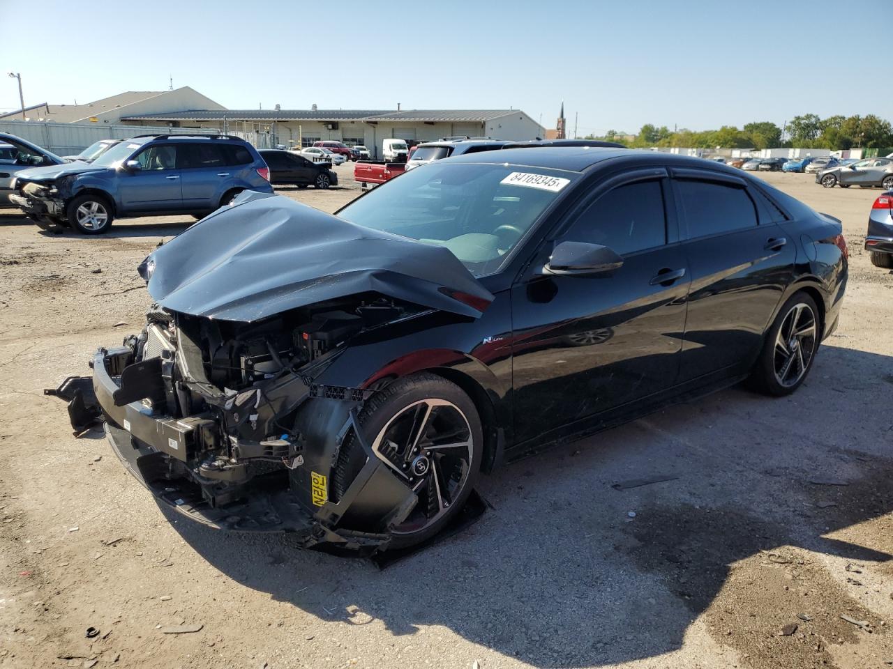 Lot #3255666522 2023 HYUNDAI ELANTRA N LINE