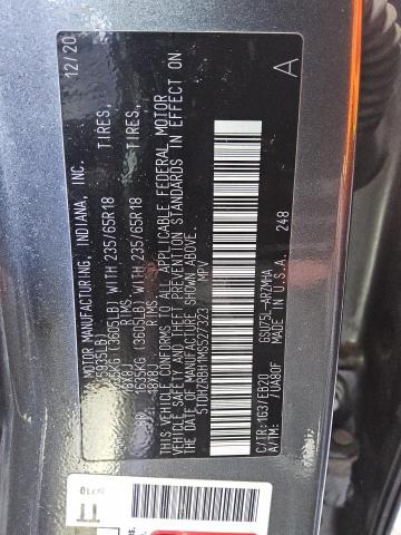 2021 TOYOTA HIGHLANDER XLE 5TDHZRBH1MS527323