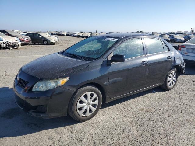 TOYOTA COROLLA BASE 2009 black  gas JTDBL40E799048395 photo #1