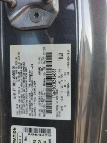 2019 FORD MUSTANG GT - 1FA6P8CF3K5124358