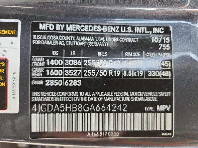 2016 MERCEDES-BENZ GLE 350 4MATIC - 4JGDA5HB8GA664242
