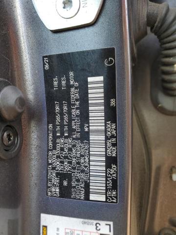 2021 TOYOTA 4RUNNER VENTURE JTELU5JR4M5947817