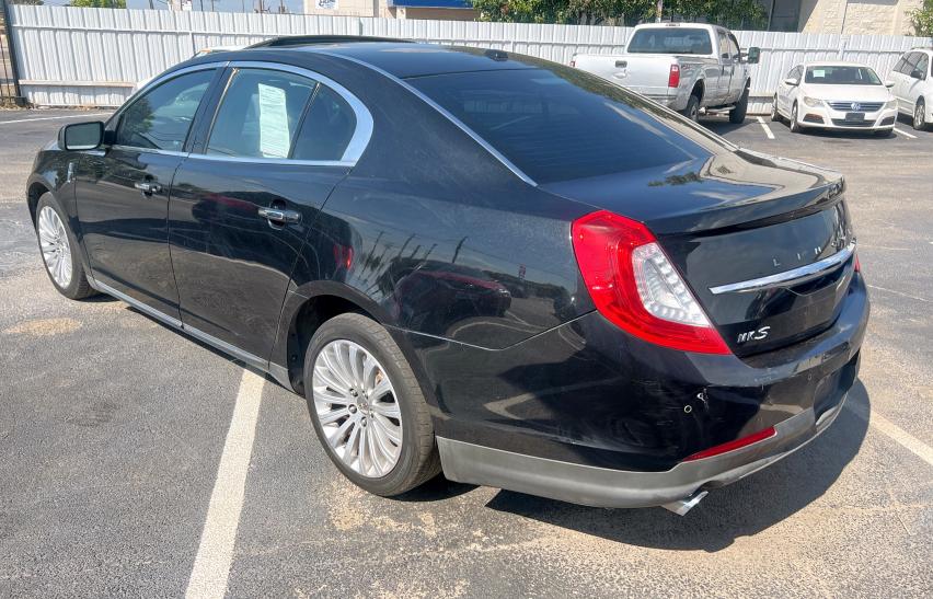LINCOLN MKS 2015 black sedan 4d gas 1LNHL9DK7FG602531 photo #4