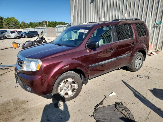 2013 HONDA PILOT LX - 5FNYF4H23DB064877