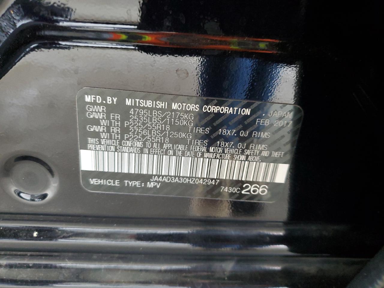 MITSUBISHI OUTLANDER SE