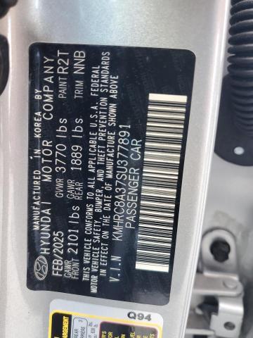 2025 HYUNDAI VENUE SEL KMHRC8A37SU377891