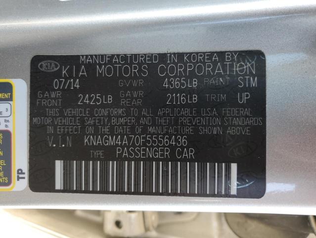 2015 KIA OPTIMA LX KNAGM4A70F5556436