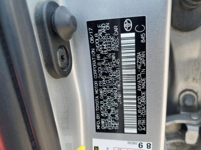 2018 TOYOTA CAMRY L - JTNB11HK7J3031145